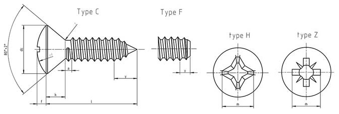 DIN 7983 F
