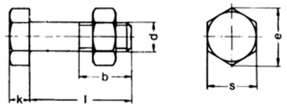 ISO 4016 Hexagon Head Bolts with Nut ISO 4016 Hexagon Head Bolts with Nut