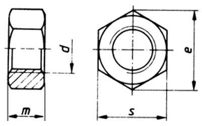 ISO 4034 Hexagon Nut ISO 4034 Hexagon Nut