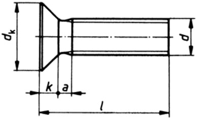 ISO 7046 Cross Recessed Countersunk Flat Head Screws ISO 7046 Cross Recessed Countersunk Flat Head Screws