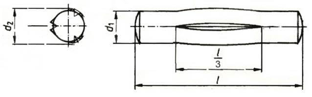ISO 8742 Grooved Dowel Pins ISO 8742 Grooved Dowel Pins